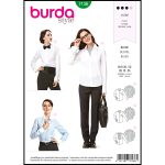 الگو خیاطی شومیز زنانه بوردا استایل کد 7136 سایز 36 تا 50 متد مولر